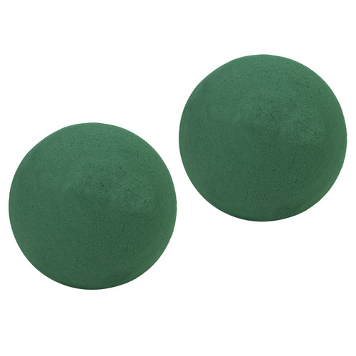 Nass steckschaum kugeln 12cm - kugeln,