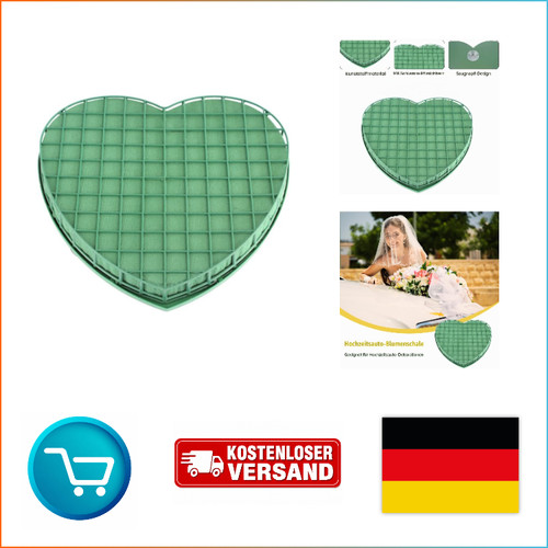 Steckschaum herz steckmasse - steckschaum,