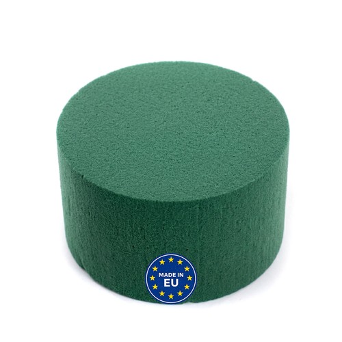 Nass steckschaum rund 8x5cm - nass,