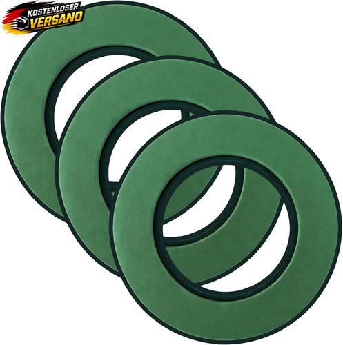 Steckschaum set ringe - steckschaum,
