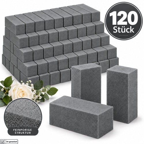 120 steckziegel steckschaum - steckziegel,