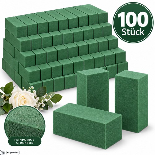 100 steckziegel steckschaum - 100,